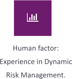 Human factor: Experience in Dynamic Risk Management.